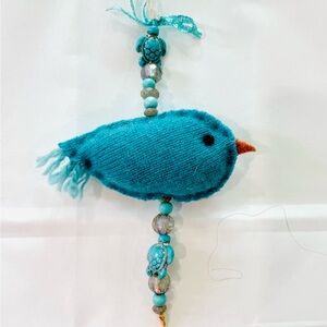 Turtle & Bird handcrafted ornament